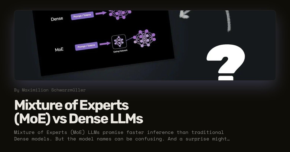 Dense vs MoE LLM: 대규모 언어 모델 아키텍처의 핵심 차이